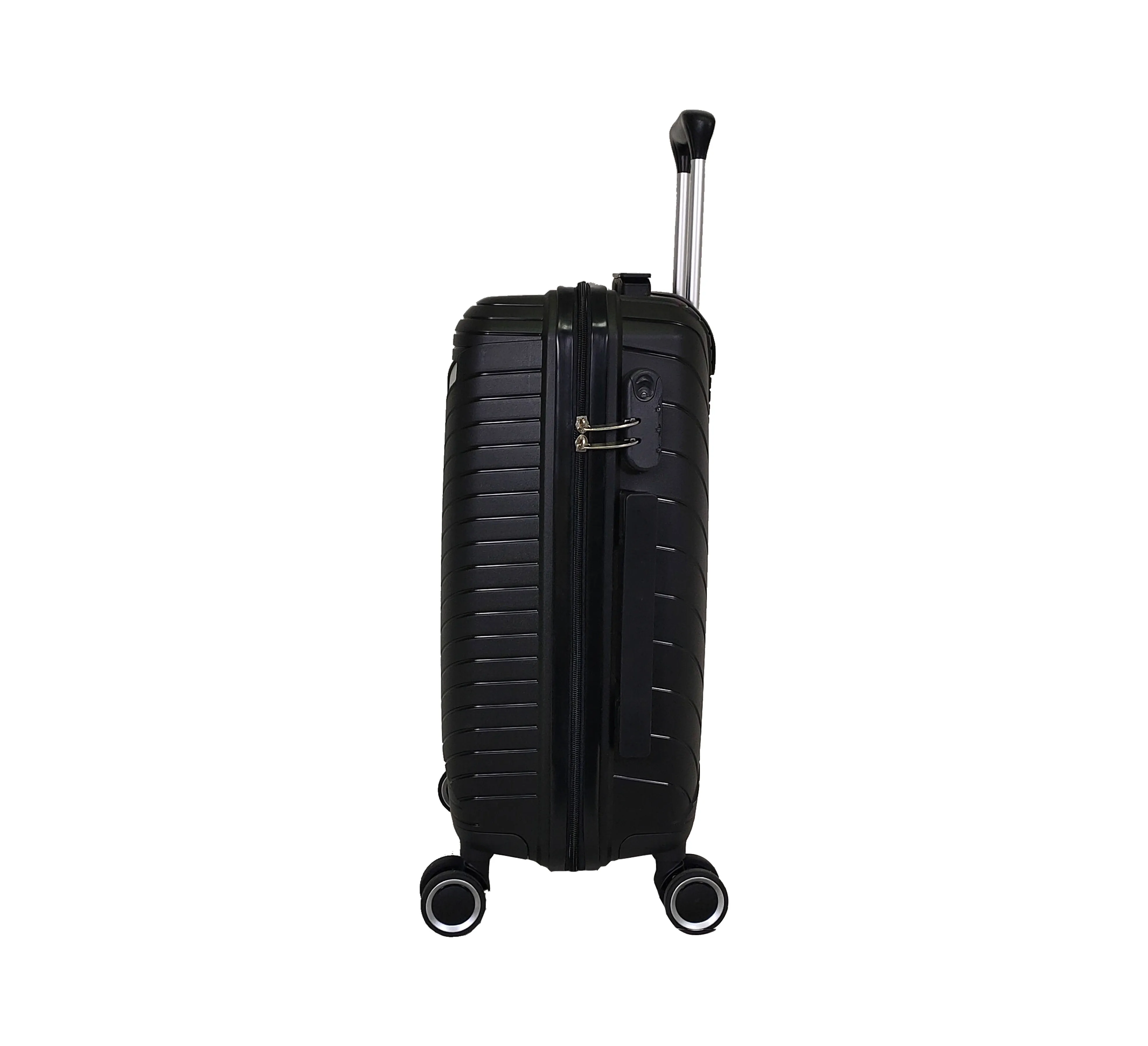 2024 Custom Logo Color Durable Hard Shell PP Injection Vali Trolley Case Travel Suitcase Luggage Sets