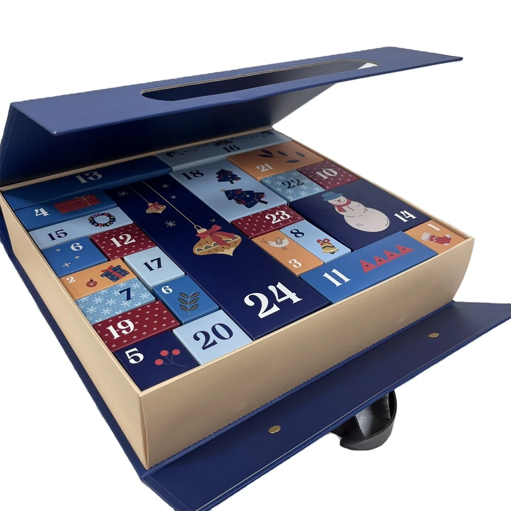 Wholesale Recyclable Mystery Boxes With 20 Items or More Inside the Box Mystery for Gift  flat folding gift box with handle