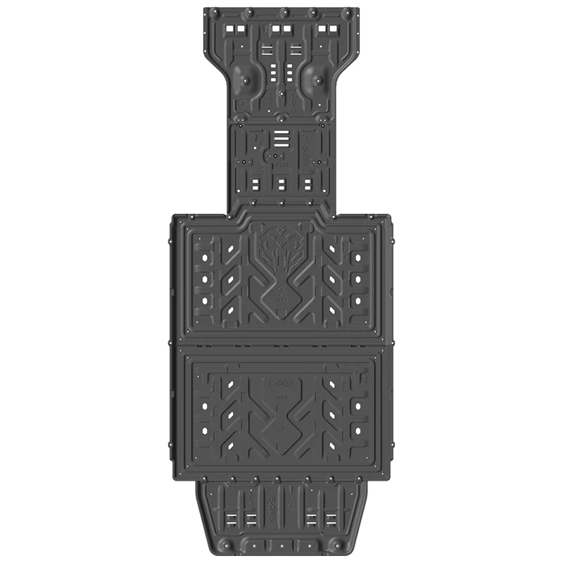 Hongqi E-QM5 Accessories Spare parts 3D Aluminum 2.5mm Engine Battery Underbody Protection Bottom Defense