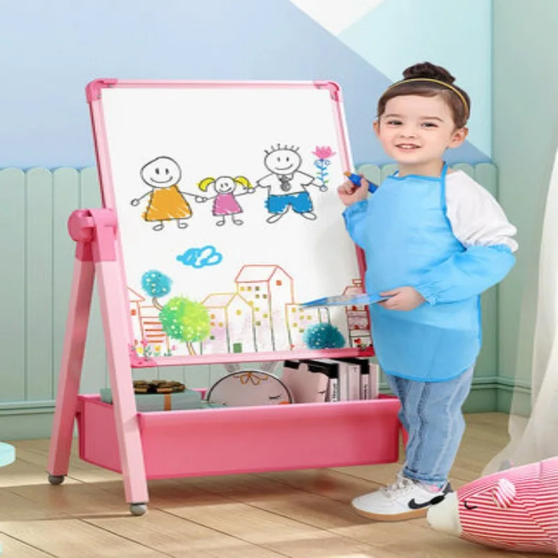 Children Intelligence  Adjustable Multi-functional Whiteboard Kids Magnetic Drawing Board