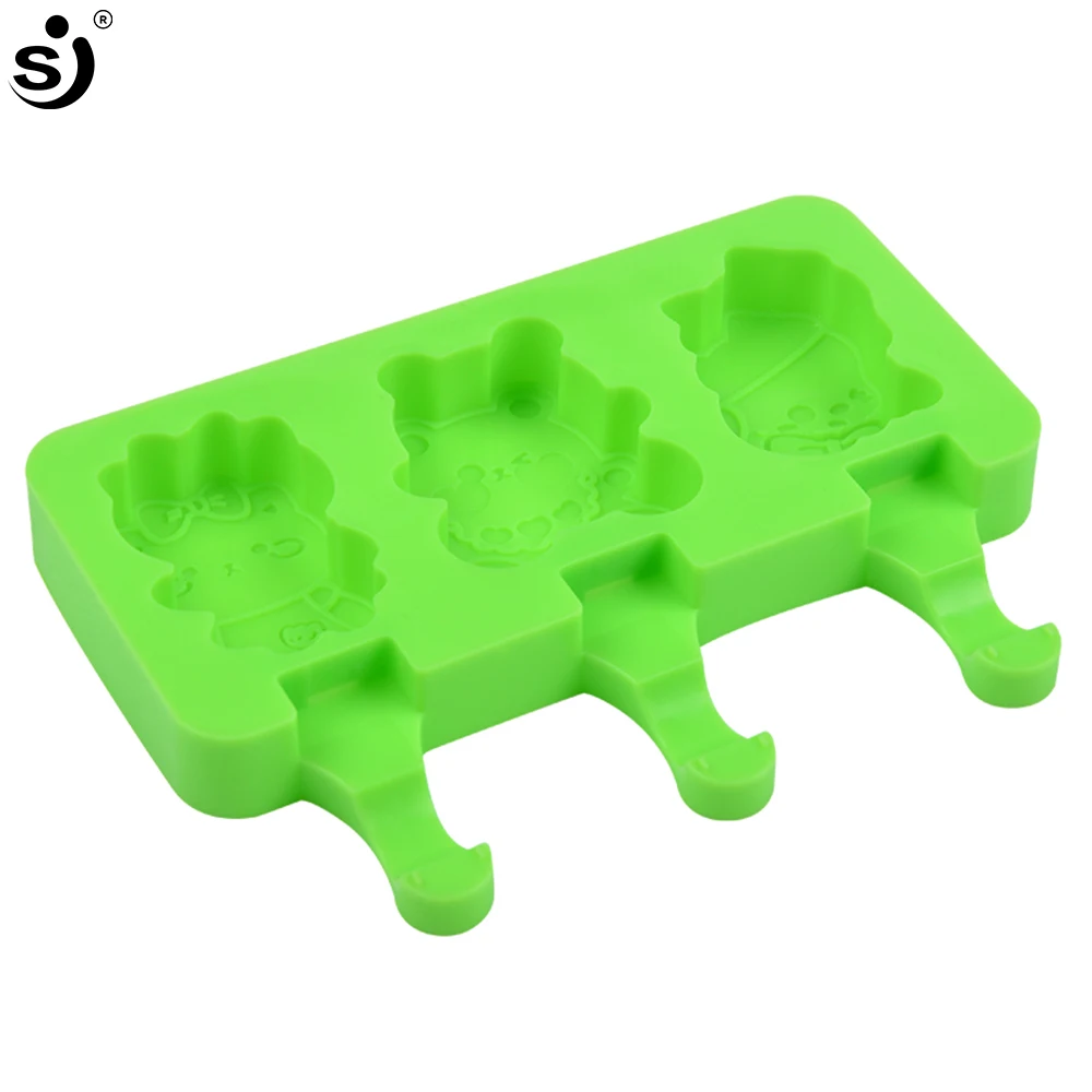 Silicone Popsicle Molds for Kids Cute Shapes Silicone Popsicle Molds BPA Free Non Stick Ice Cream Mold Popsicle Maker