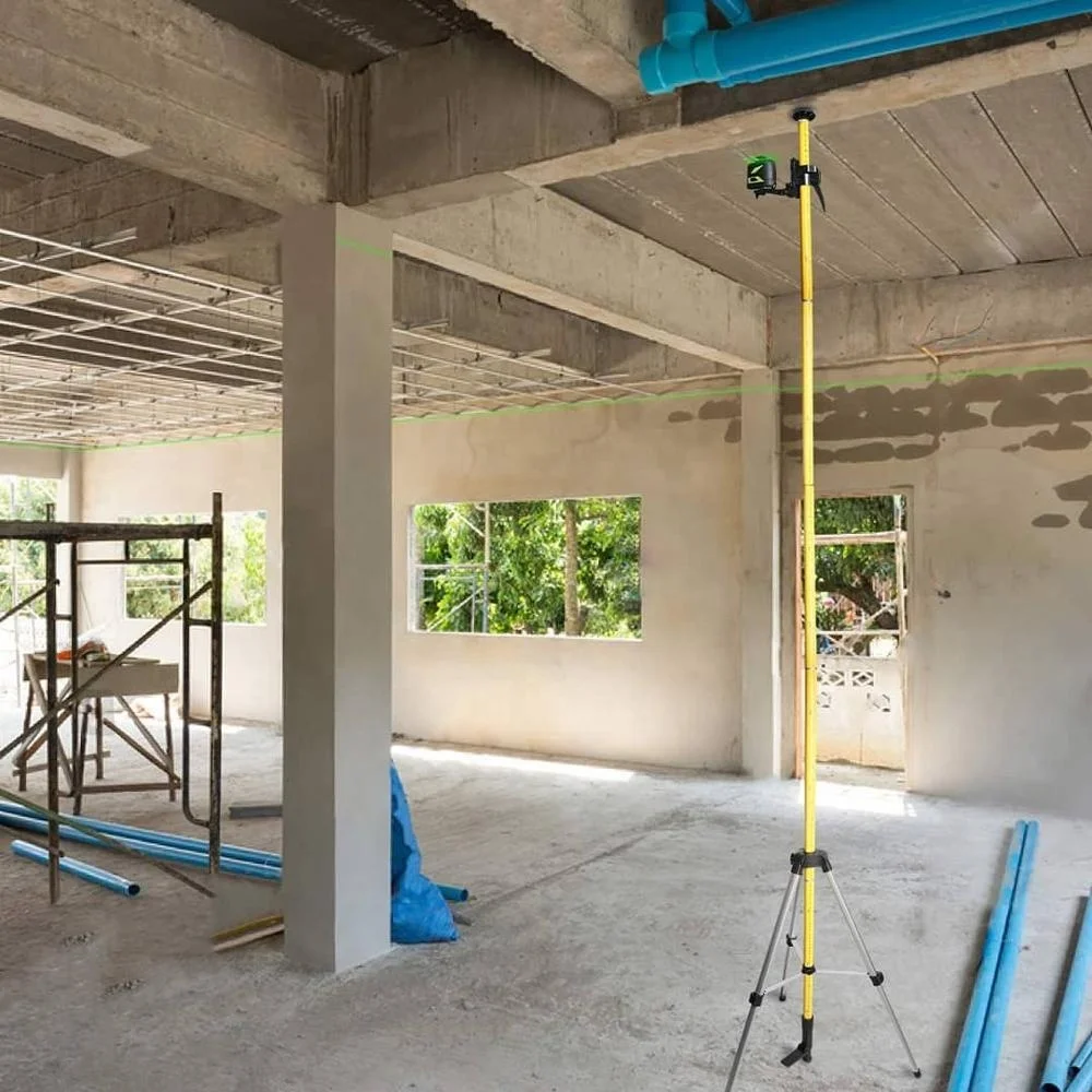 SP-4 Good quality aluminium telescopic extension laser level supporting pole