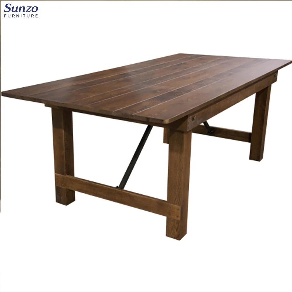 8 or 10 Persons Console Table Dining Tables and Chairs Set Modern Side Solid Wood Dining Table with Epoxy Resin