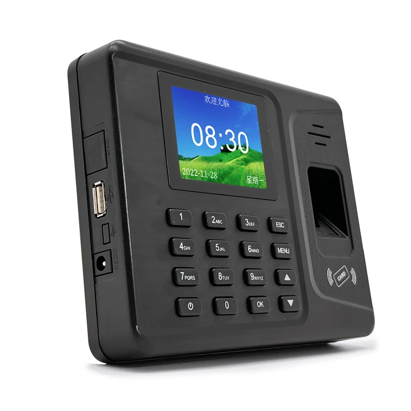 Factory Outlet Fingerprint Time Attendance Biometric Fingerprint And password Time Attendance Machine For Office