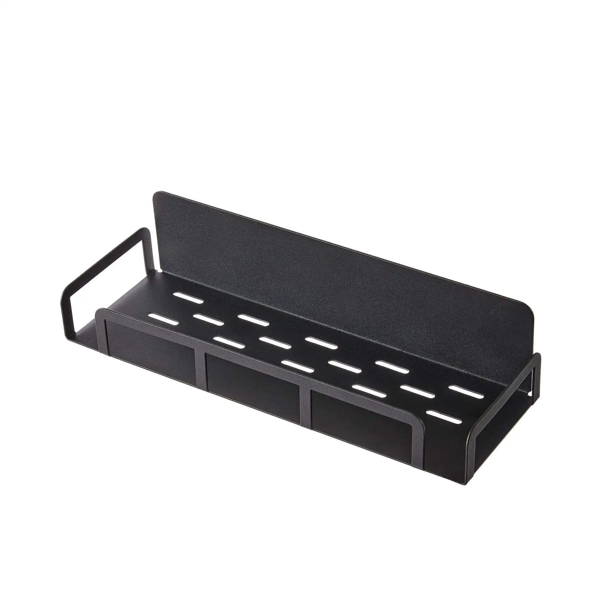 kitchen Attraction Space Saving Magnetic Fridge Refrigerator Side Plastic Wrap Bag hanger Spice Rack Shelf for Refrigerator