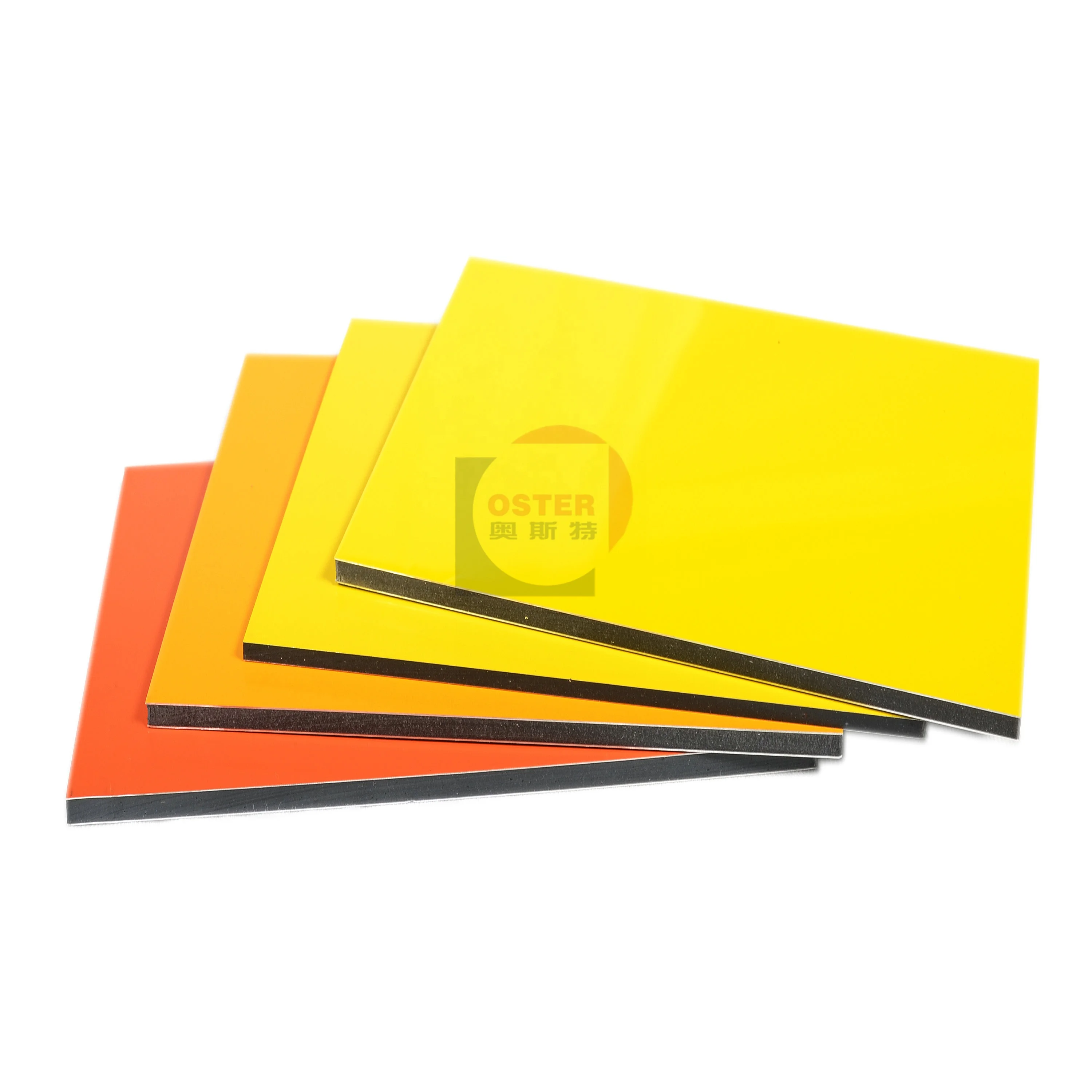 oem china wholesale aluminum composite wall cladding kitchen cabinet end panels white color