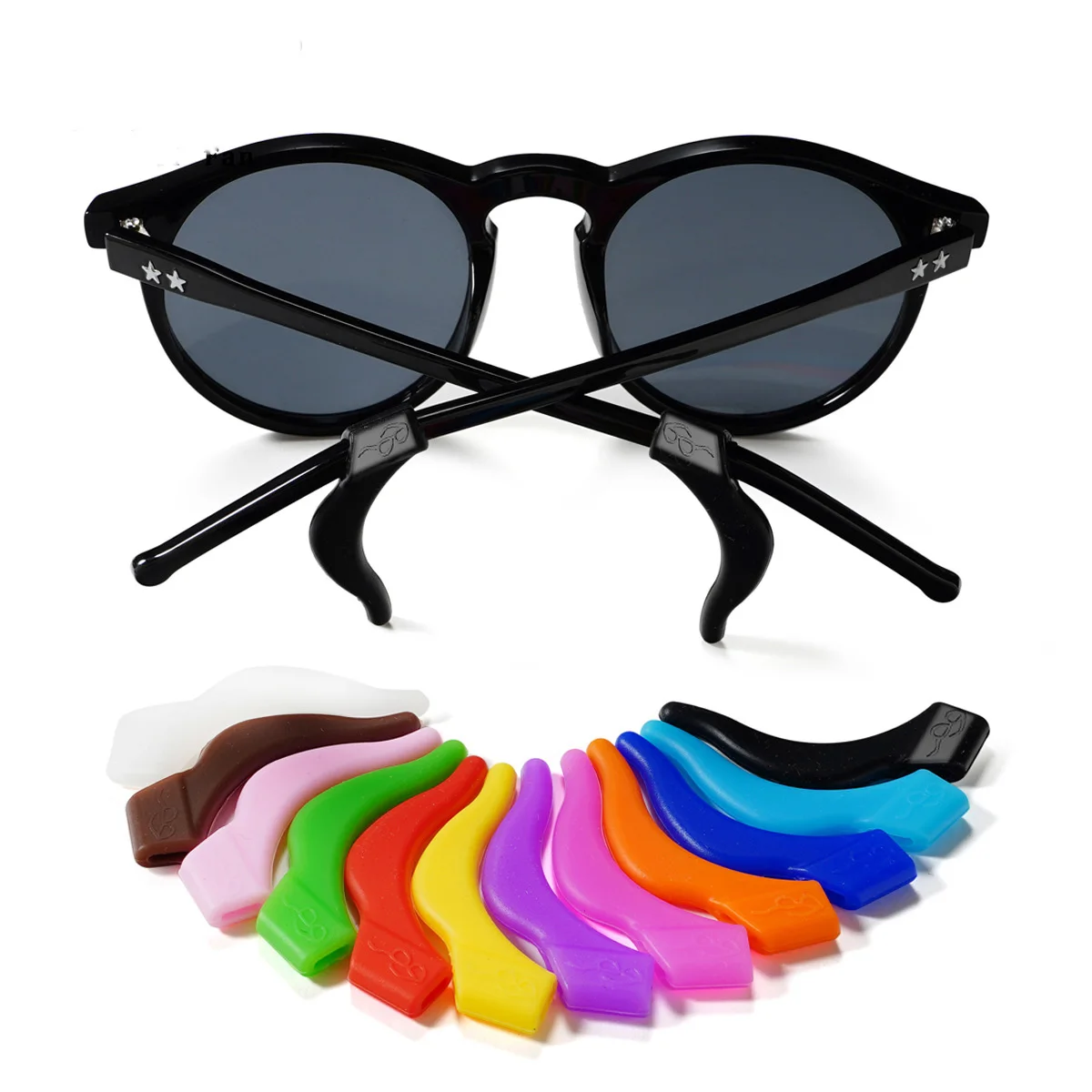 Simple 12 Colors Silicone Kids Glasses Sports Non-Slip Rope Running Spectacle frame holder