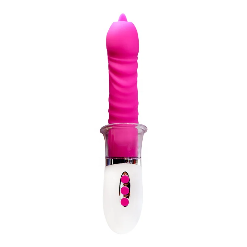 2023 new tongue vibrator for women with sucking, thrusting and rotation vibrator