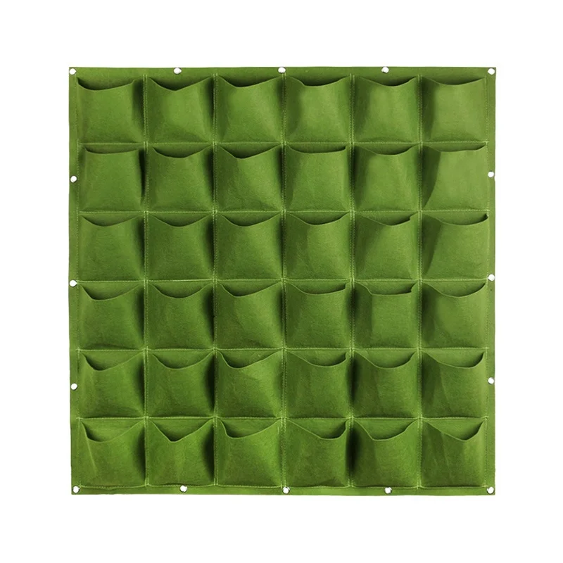 
Felt Grow Bag Vertical Wall Hangers Planter Grow Bag Raised Bed Planter 