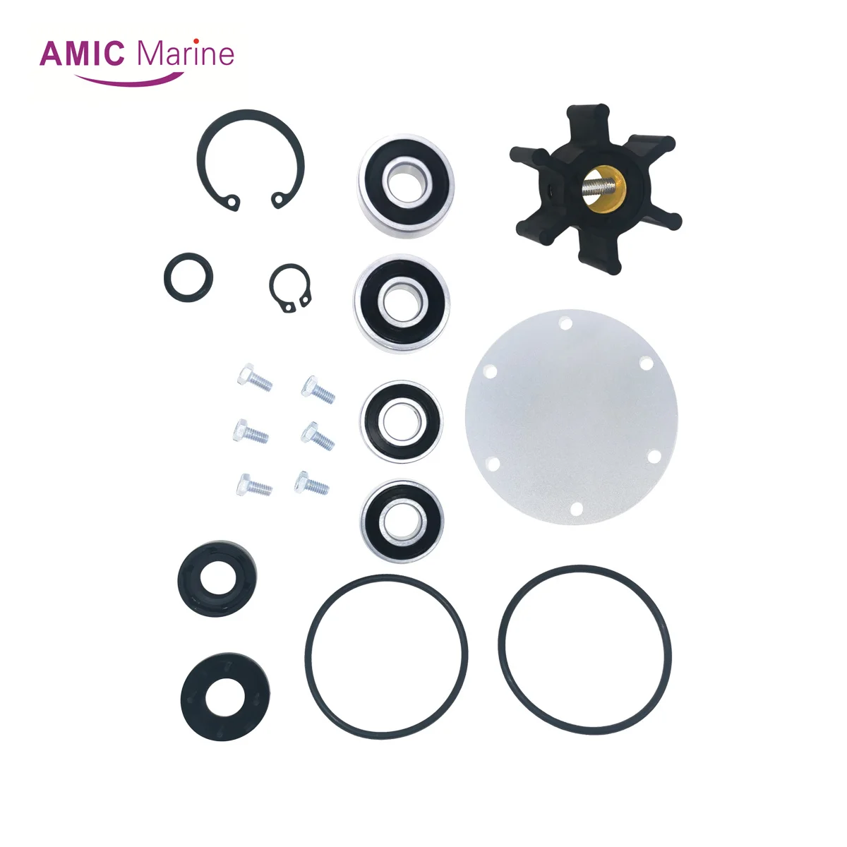 Rebuild Kit for Yanmar Marine 2YM15 3YM20 3YM30 Water Pump  128377-42500 128397-42500 128990-42500 2QM15