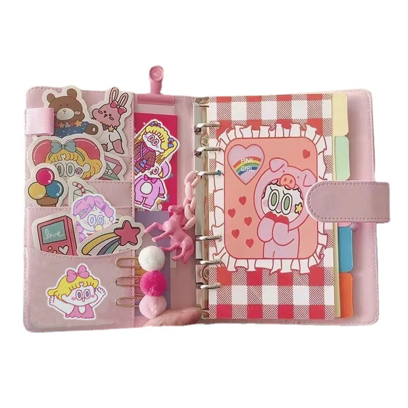 Блокнот с блестками для девочек