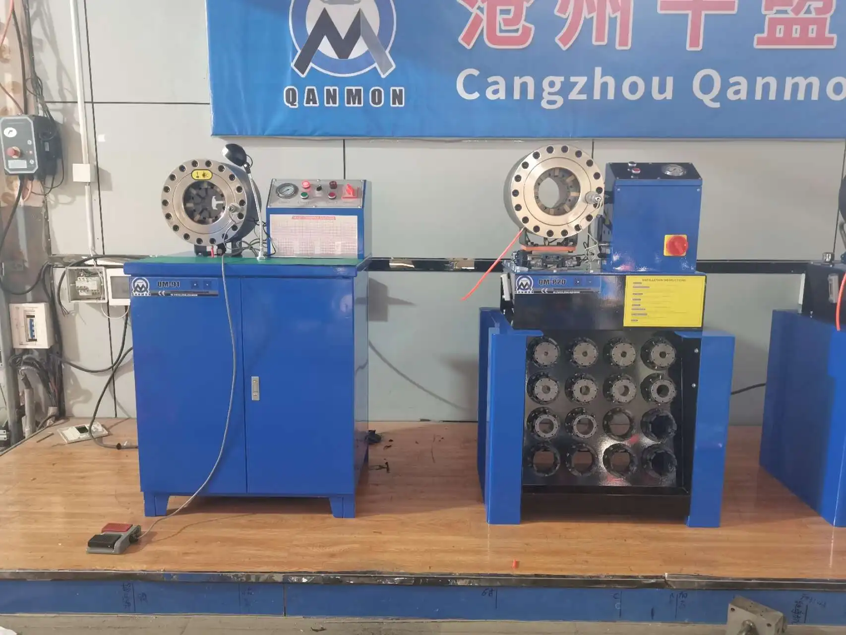 MEXICO retailer wanted high quality hydraulic hose crimping machine pressure hose crimper finn power model with lowest price