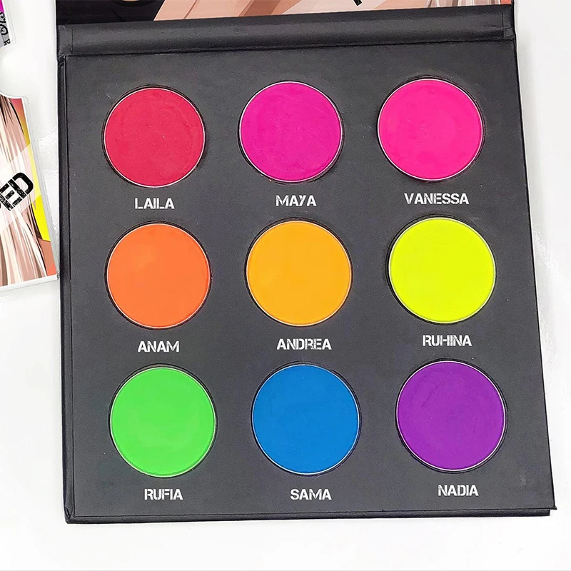 Custom High Quality Eye Shadow DIY Pick Your Own Colors Palette High Pigment Eyeshadows