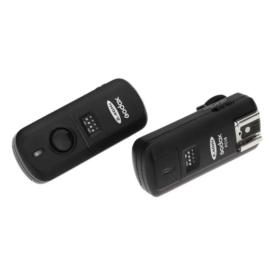 Godox FC16 2.4G Wireless Remote Flash Trigger 16 Channels for Canon 5D Mark IV/5D Mark III/5DII 5DsR 50D 40D 7D 7DII 6D 1DS