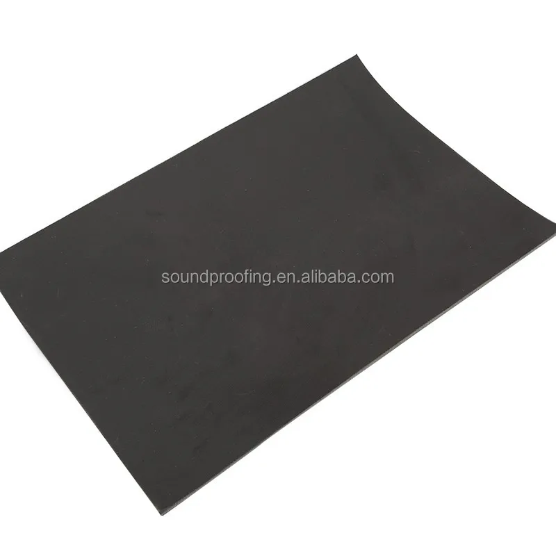 Soundproofing Rubber damper sheet with No smell eco friendly Sound deadening mat for cars