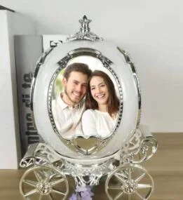 Frame Personalized Pumpkin Car Photo Frame Mini Music Box