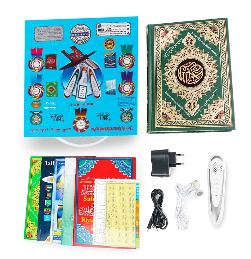 M10 Pen koran/Quran+al quran digital reading pen with mp3 download+Quran read pen in arabic translation
