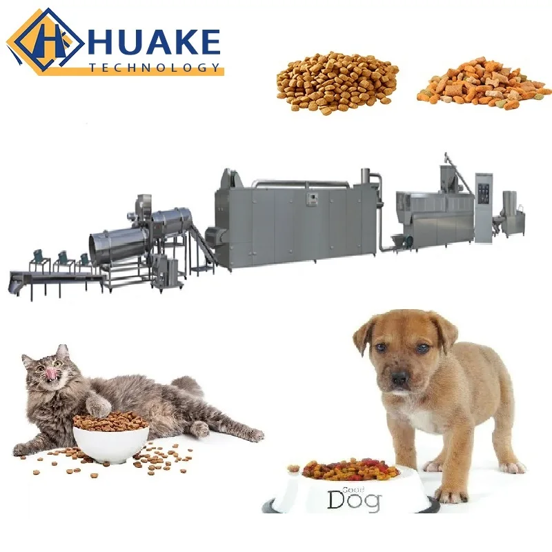 Automatic dog food making machine pet food production line Dry Wet Pet Dog Cat Food Processing Making Machine