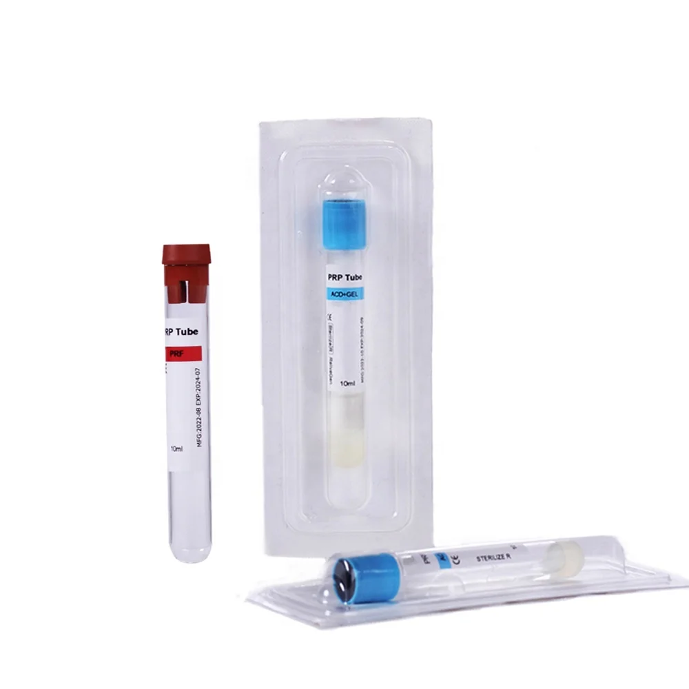 Blood collection tube manufacturers sodium citrate prp tube acd gel 8 ml for prp machine