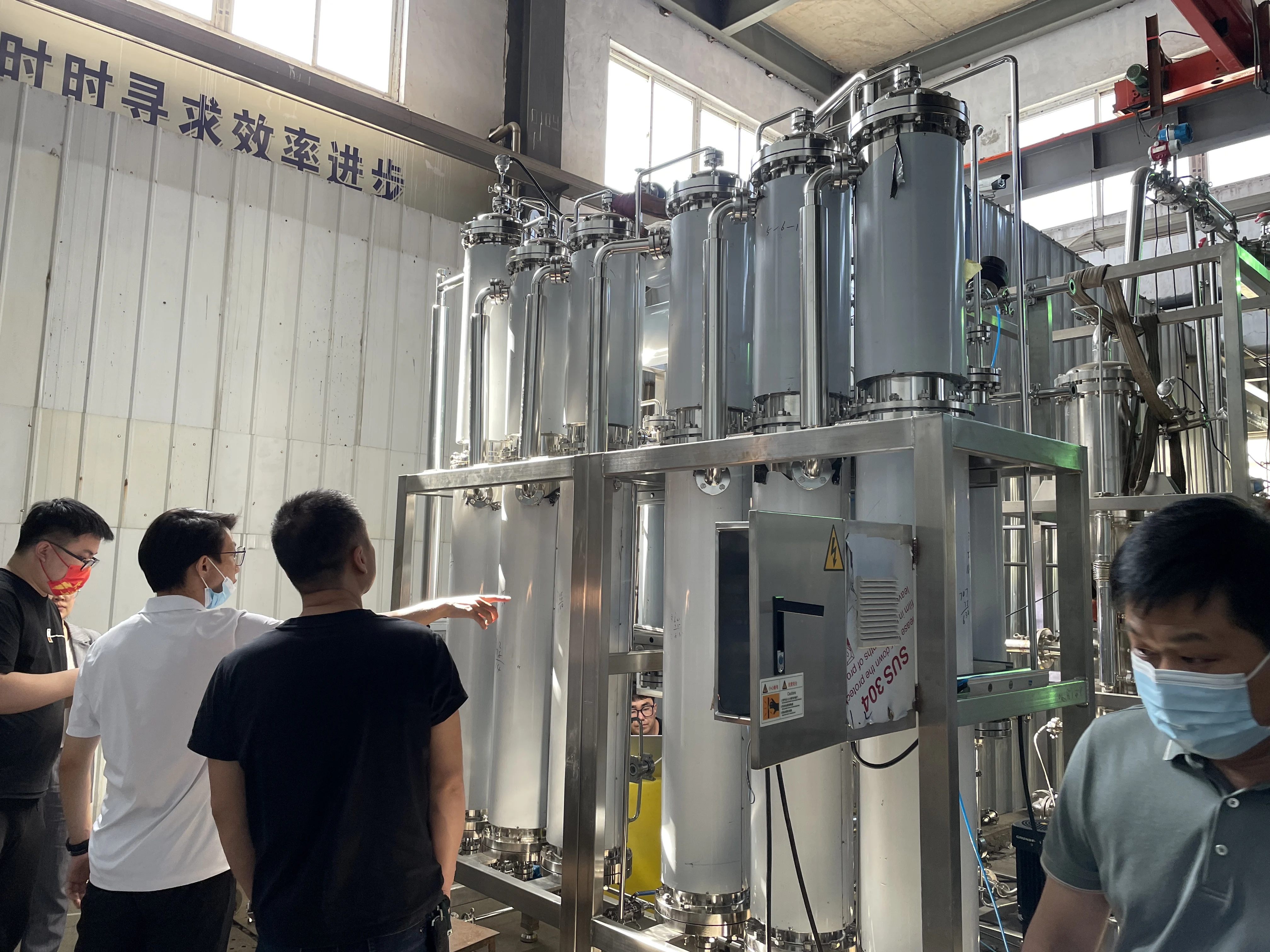 1000L/h pharmaceutical equipment distilled water plant
