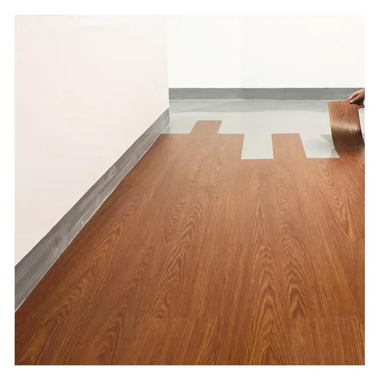 Waterproof Luxury Vinyl Floor Sticker LVT Self Adhesive Dry Back PVC Vinyl Tiles Flooring