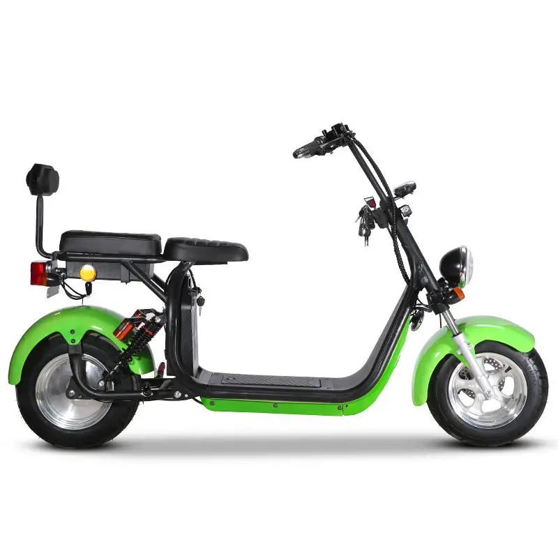 Fast Off Road 2000w 2 Wheels Fat Tire E-scooters Citycoco Self-balancing Foldable Electric Scooter / Motorcycle For Adult