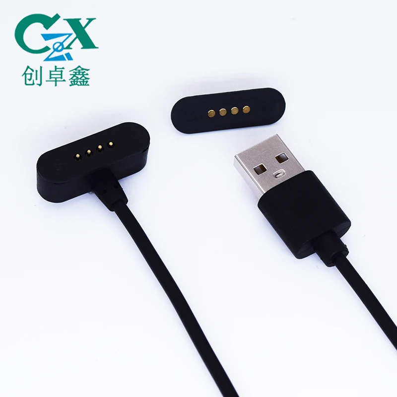  Высококачественный 2-контактный 4-контактный серия PCB DC Магнитный pogo контактный