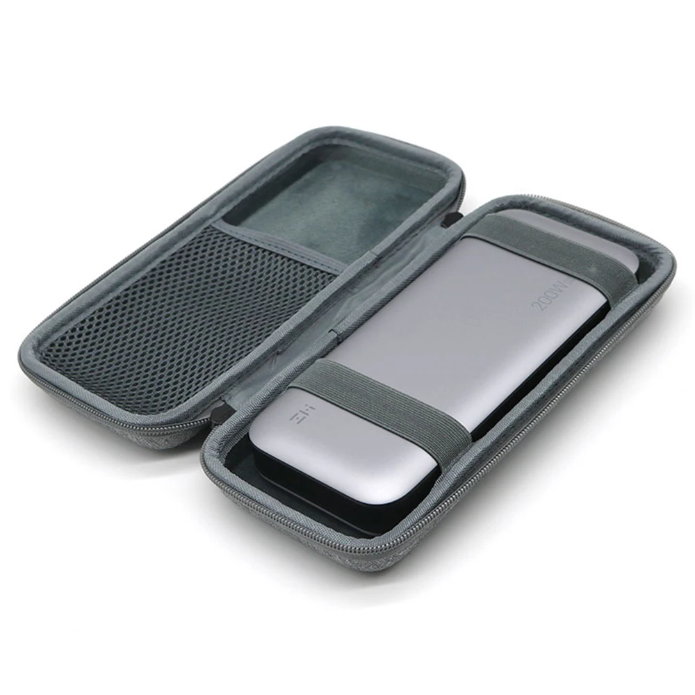 Mobile power pack 200W high-power and large-capacity charging treasure, data cable hard shell portable storage bag.