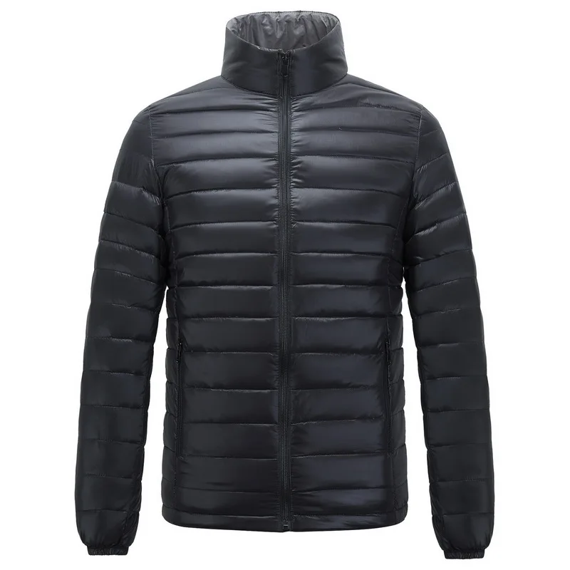 TOPKOHigh Quality Manufacture ODM OEM Wholesale Winter outdoor  Waterproof Mens down Jacket solid color with zipper