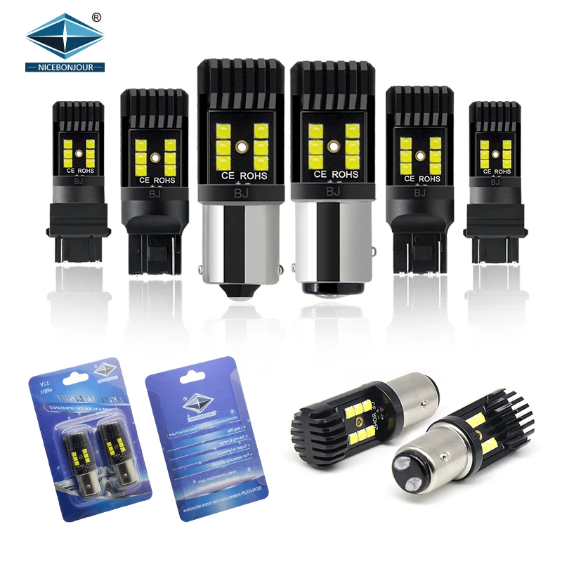 p21w p27w t20 t25 s25 led 1176 py21w 1156 1157 led ba15s red bau15s canbus white turn signal 7443 stop lights for vehicles taxi