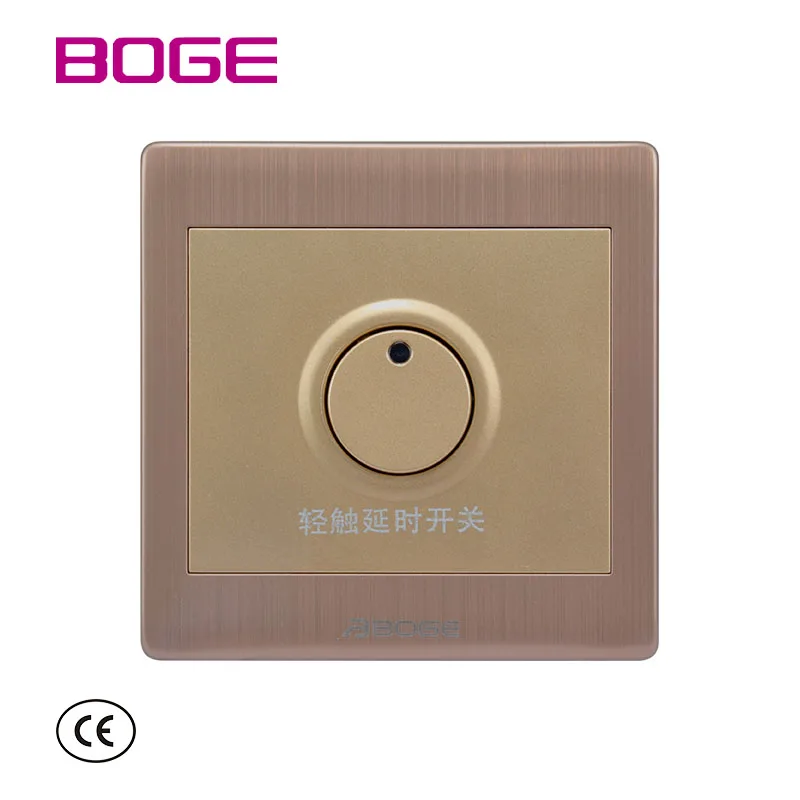 Promotion New Energy Saving Touch Time Controlled Delay Wall Switch For Light Incandescent Lamps