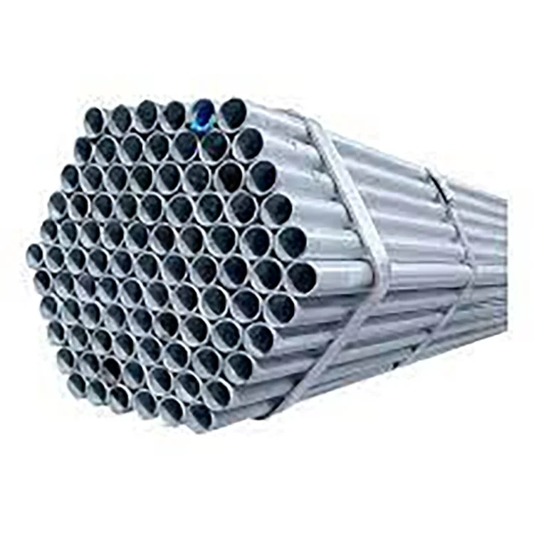 tianjin yuantai derun hollow section hot dipped GI round steel tubing pre-galvanized steel tube pipe