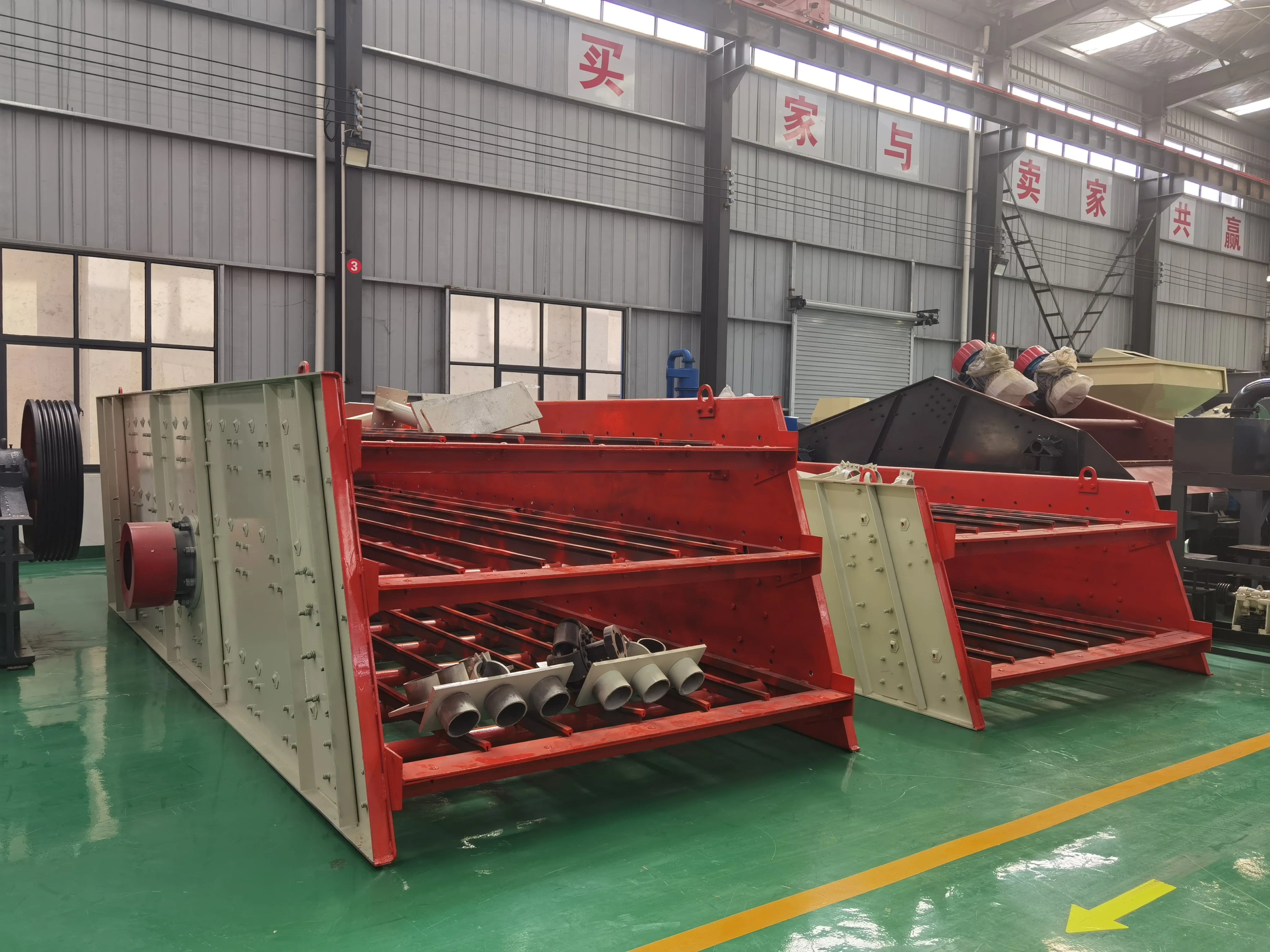 Model 2460 High Quality Straight Line Sifter Popcorn Spice Salt Sawdust Linear Vibrating Screen