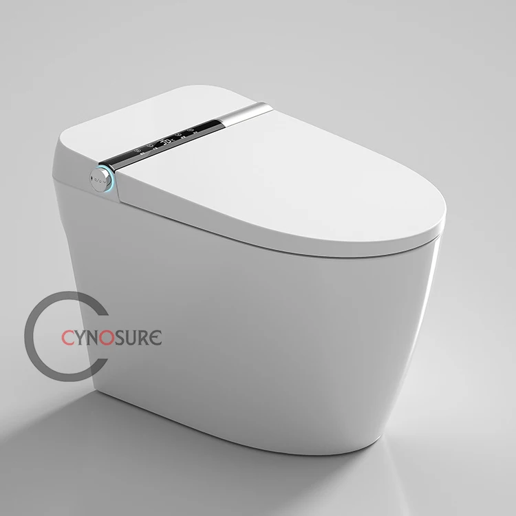 Hot Selling Display Screen Luxury Intelligent Automatic Smart Sanitary Ware Ceramic Wc Toilet Seat Bidet For Bathroom