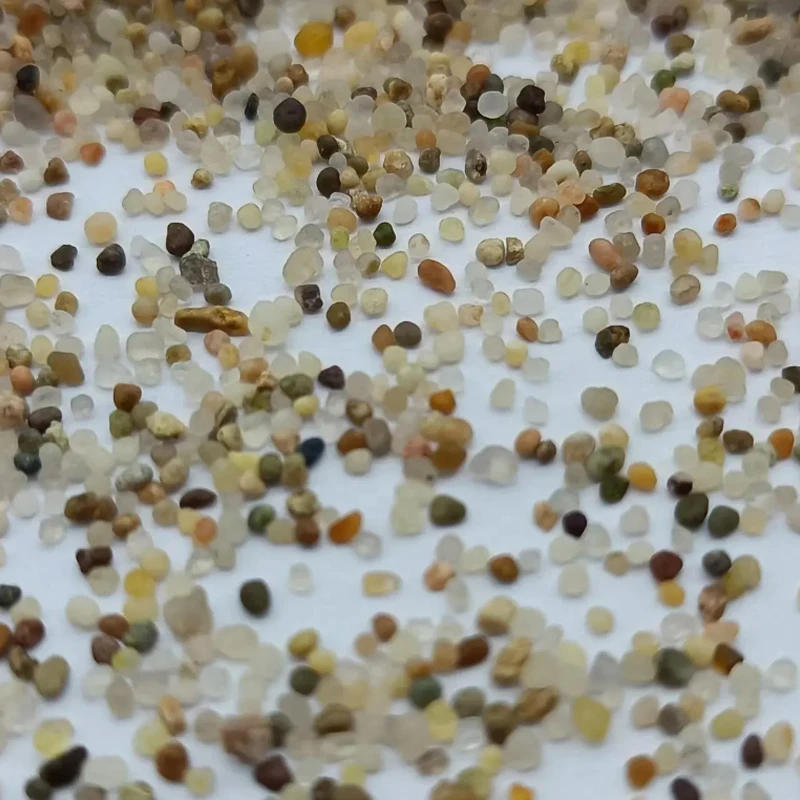 High Quality Natural Sea Round Sand for Artificial Turf Playground Factory Direct Supply