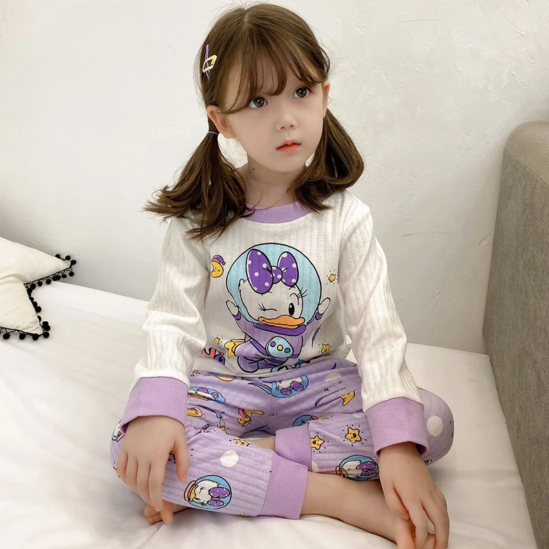 New autumn Sleepwear For Baby Kids Full Sleeve Pijamas Infantil 100% Cotton Autumn Kids Pajamas Set Boys Girls Clothes