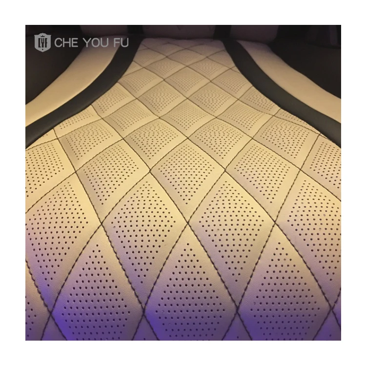 napa leather car decorate beautiful pattern car seat cover leather factory direct selling