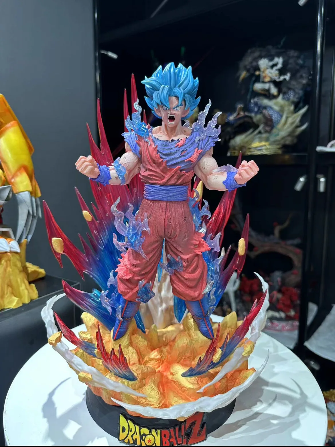 Botu 40cm Huge DBZ Dragon Balls Anime Figure Model Toys Super Goku Vegeta Anime Action Figure Japanese Goku PVC Figurine Toy