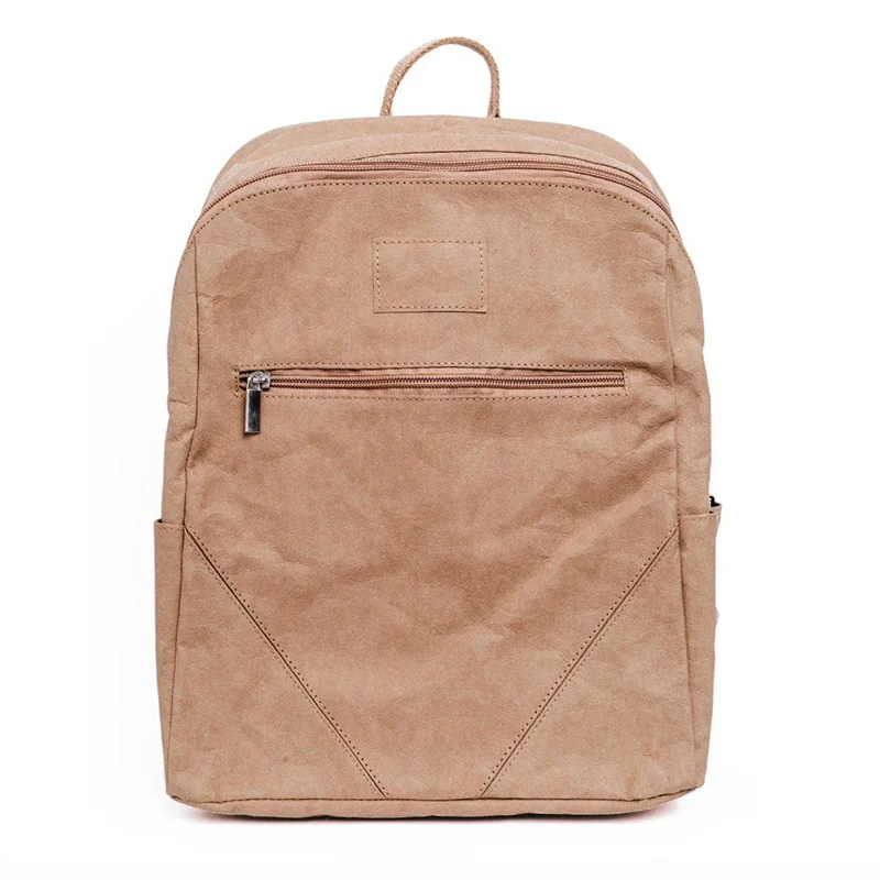 Union Custom Logo Washable Paper Backpack Manufacturer Eco Friendly Women Stylish Laptop Backpack