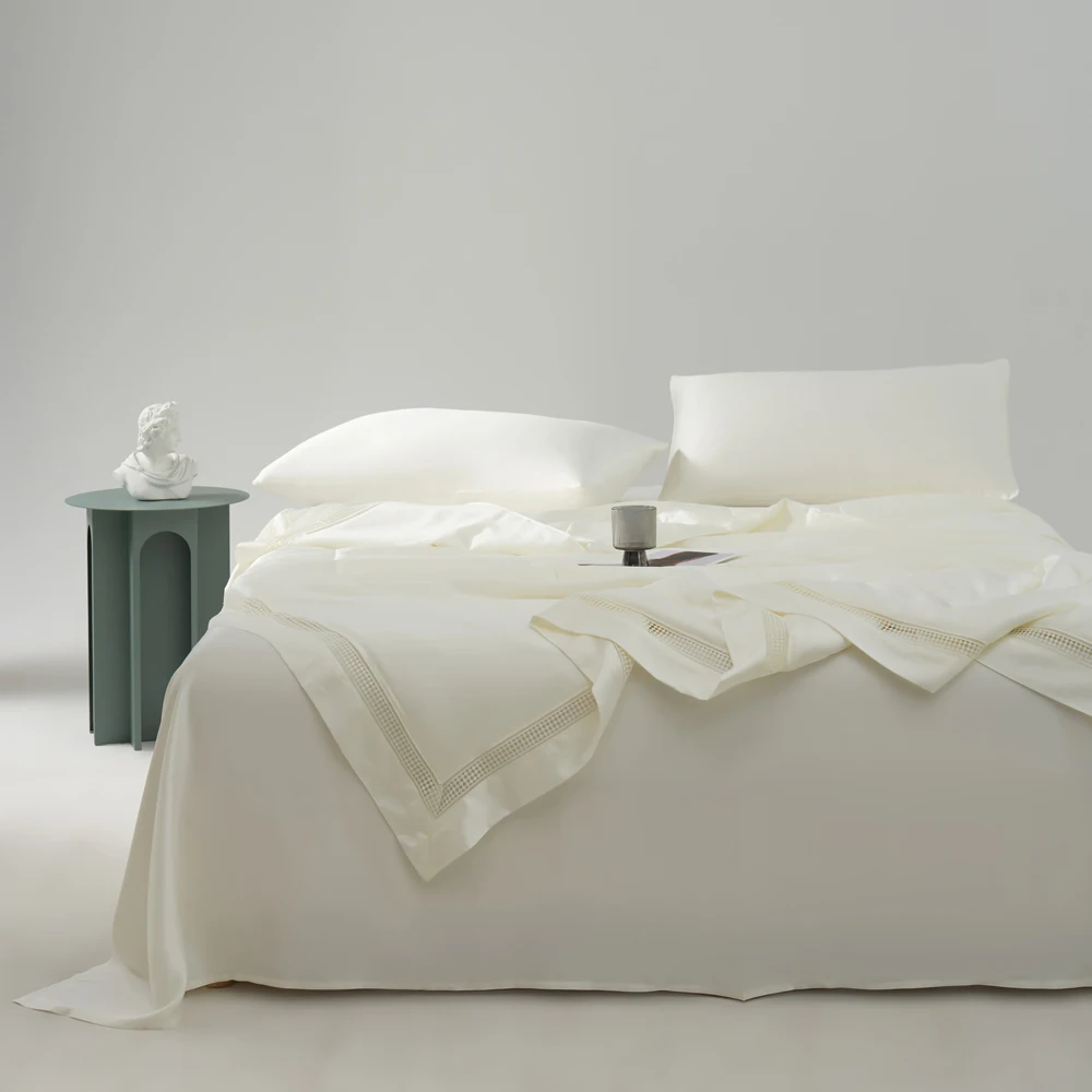 Manufacturer Price Beds Sheet Sets 4 PCS 100% Bamboo Fabric Duvet Cover Sets