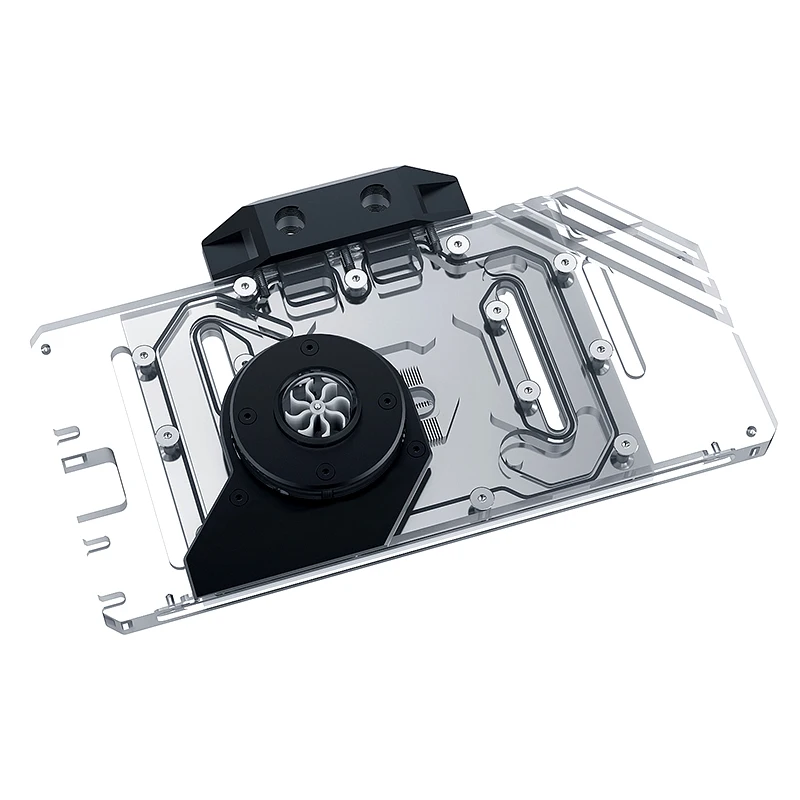 Syscooling video card AIO water cooler 240mm/360mm radiator full cover water block for ASUS RTX 3070 DUAL video card water cool
