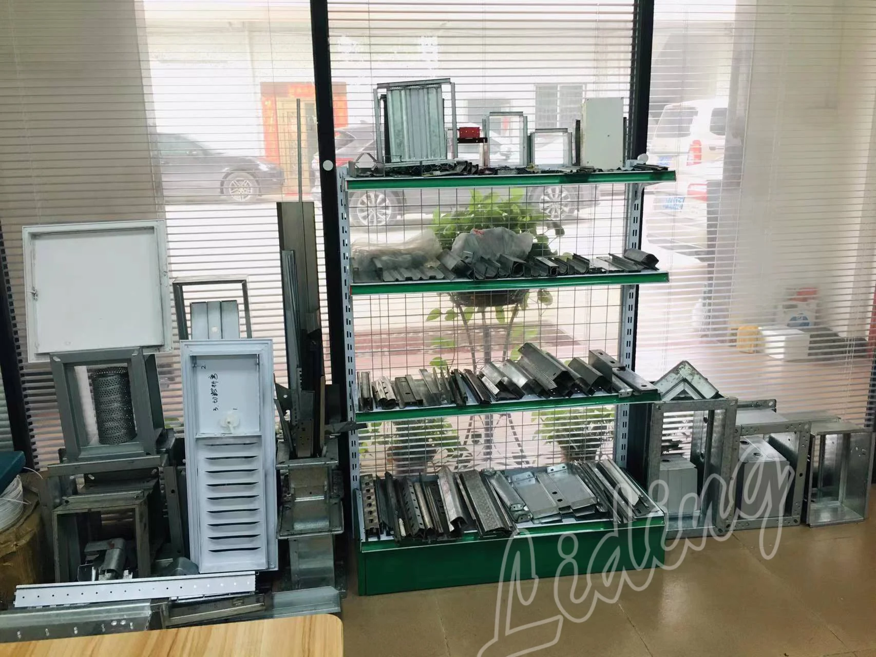 Factory Ventilation System electric Fire Damper Machine for wholesales