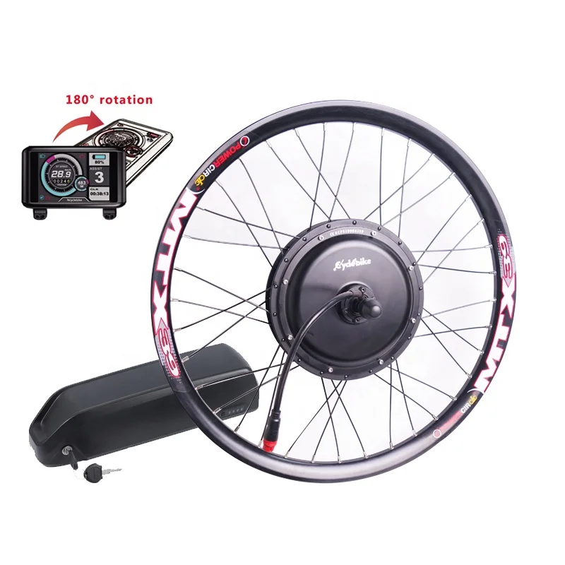 Cheap Price MTX Rims 48v 2000w Electric Bicycle E Bike Hub Motor Conversion Kits With 17ah Ebike Battery US warehouse