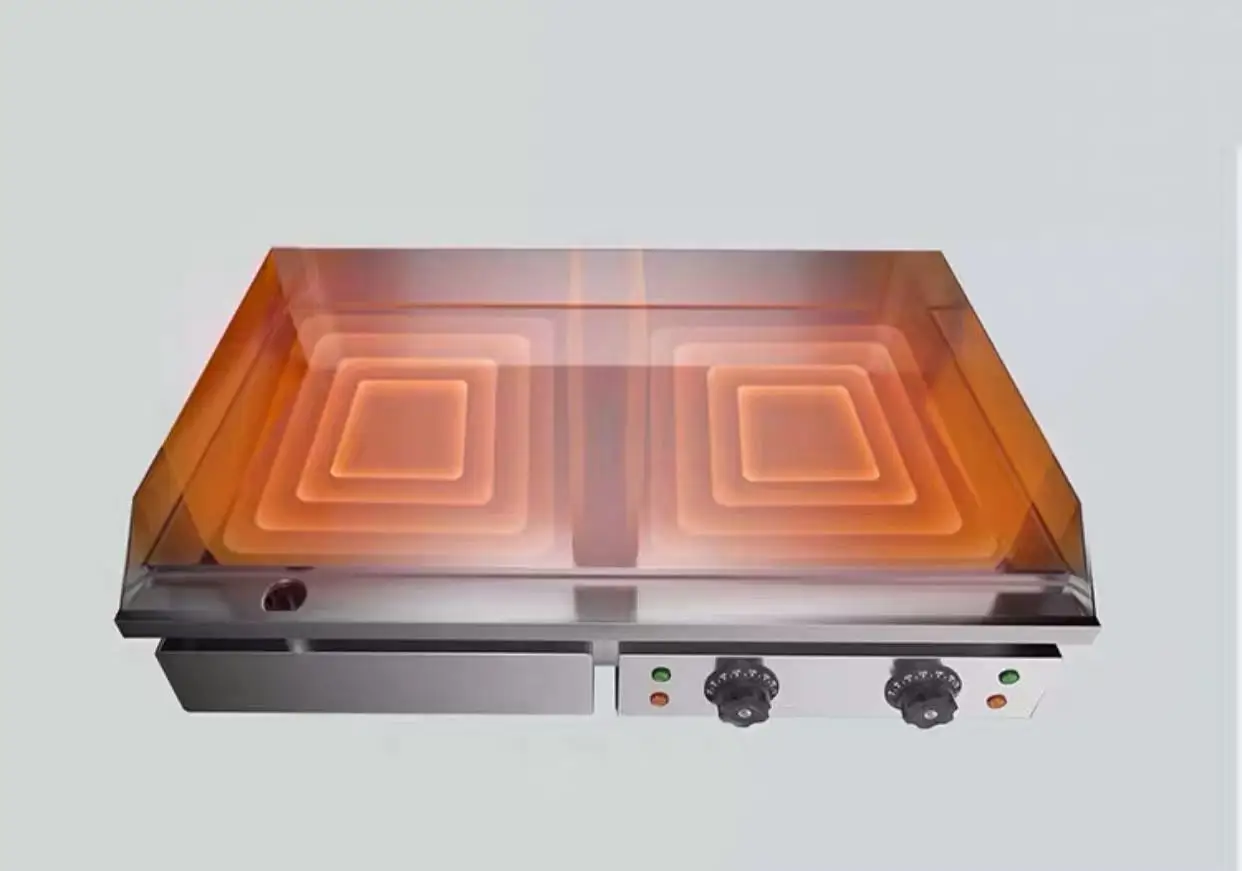 Hot Sale Kitchen Electric BBQ Grills & Electric Griddles Stainless Steel Flat Top Griddle Griller Gas Commercial grill