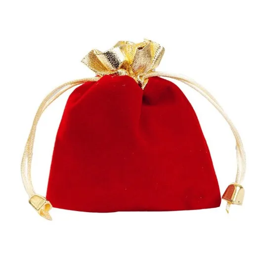 Оптовая продажа, элегантный мешок для ювелирных изделий, тканевый мешок для ювелирных изделий, сумка для рождественских подарков (DR10)