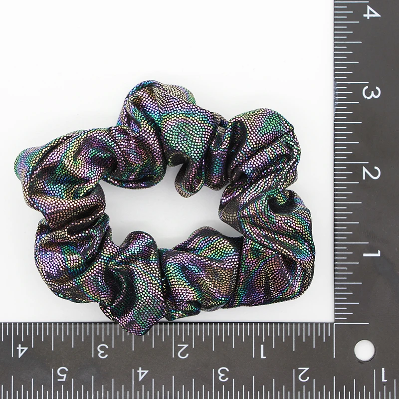 JOJO Elastic Laser Glitter Hairdband Women Ponytail Holder Cool Head Ties Strong Hair Ties Scrunchies