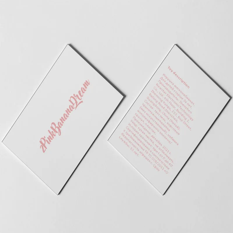 Wholesale custom logo postcard bulk thank you luxury card printed business card