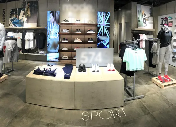 Wholesale Low Price Sports Shoe Racks For Shops  Sneaker Store Interior Decoration One-stop Service