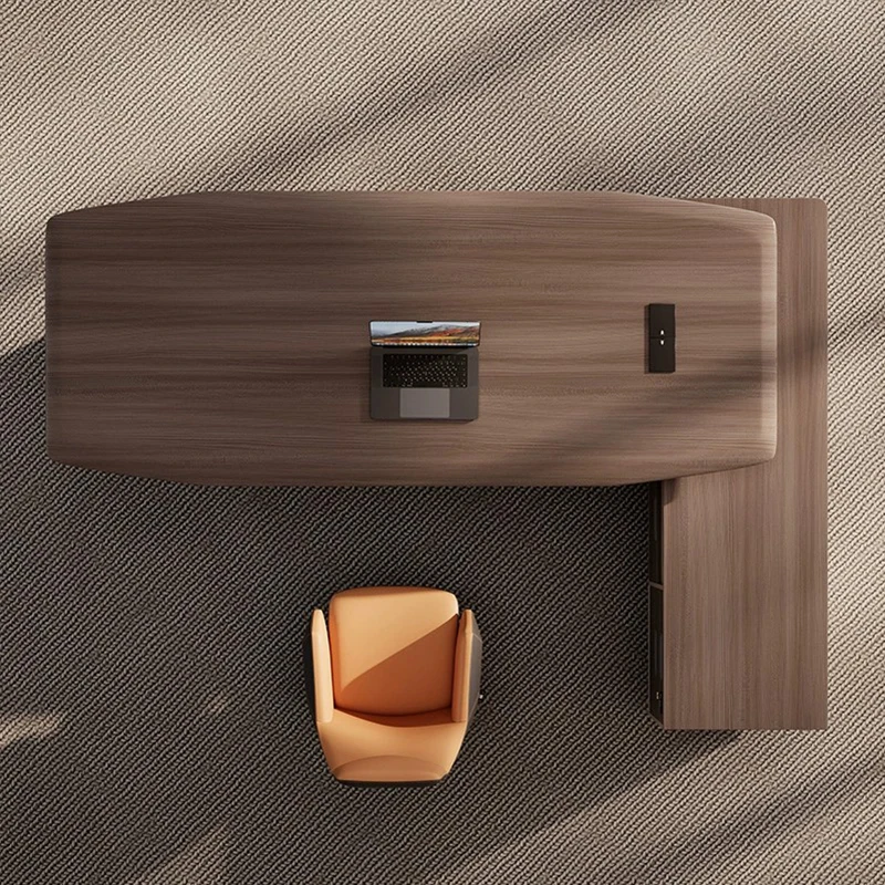 Modern CEO Executive Desk  Office desk Furniture Manager Desk Wooden L shape office table