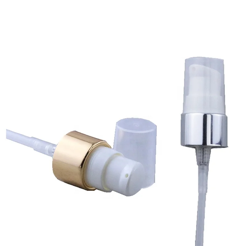 18mm 18 410 Manufacture Skincare Packaging Cosmetic Oil Serum Facial Cleanser treatment Foundation Cream pump